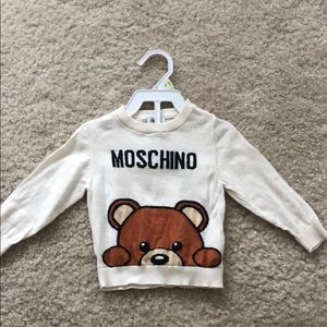 Cashmere Moschino teddy bear sweater